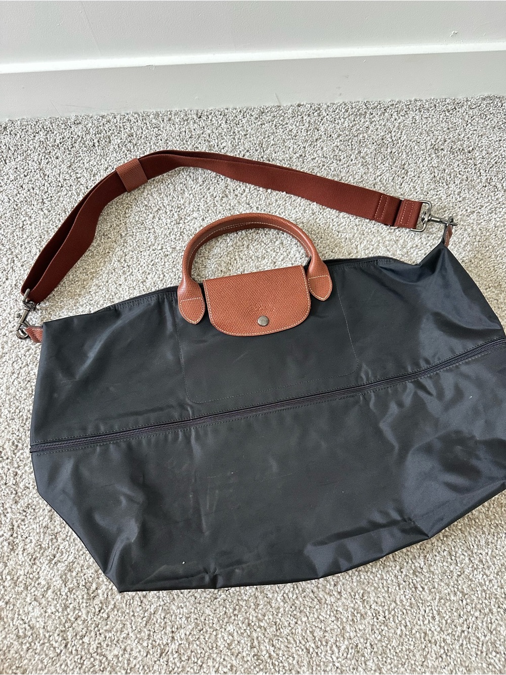 Longchamp Travel Bag Expandable